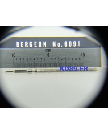 BERGEON 6091 – Loupe à poser de contrôle 5x avec réglette