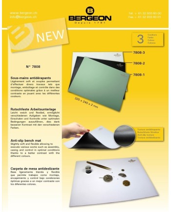 BERGEON 7808 – Sous-mains antidérapant