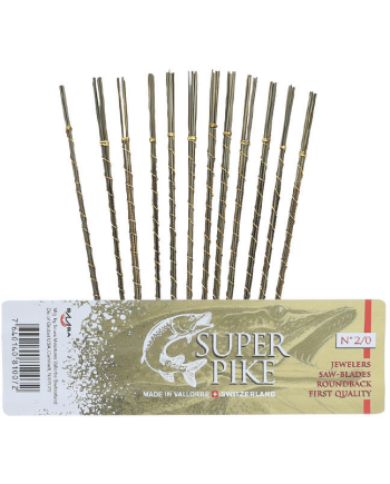 VALLORBE – 12 lames de scie bocfil SUPER PIKE