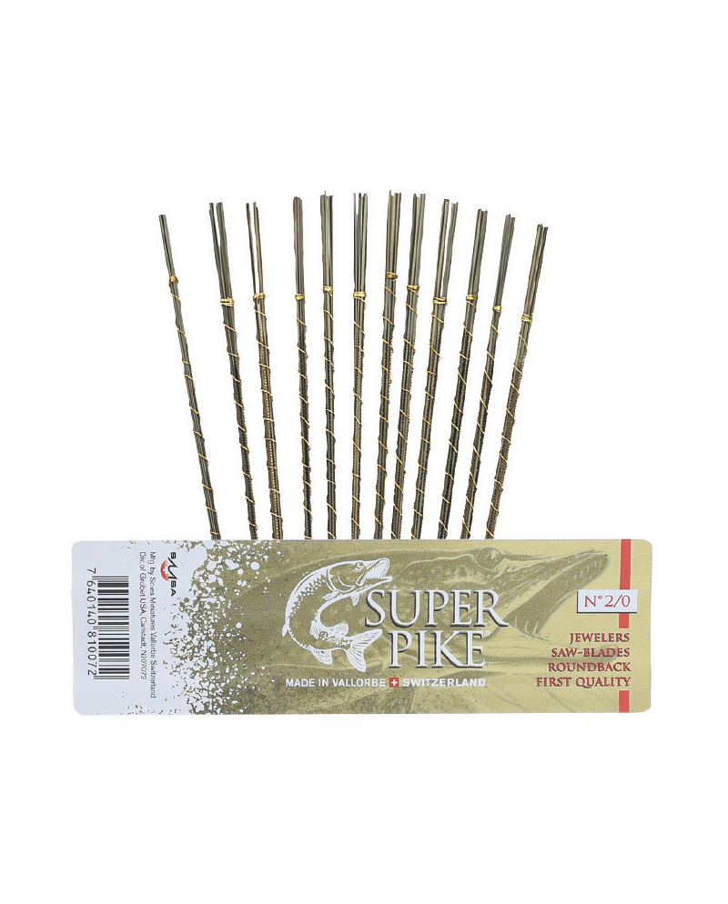 VALLORBE – 12 lames de scie bocfil SUPER PIKE