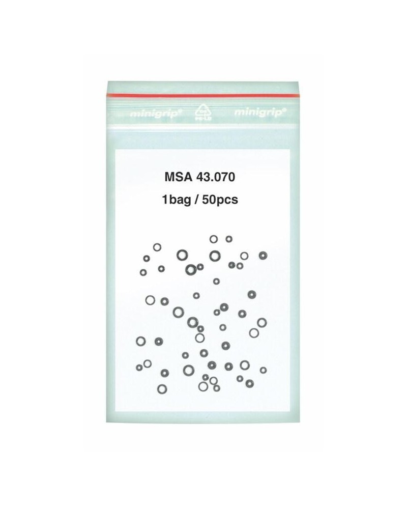 Assortiment de 50 joints ronds pour couronnes et poussoirs