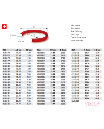 HOROTEC Référence 43.052-xxx a l'unite
