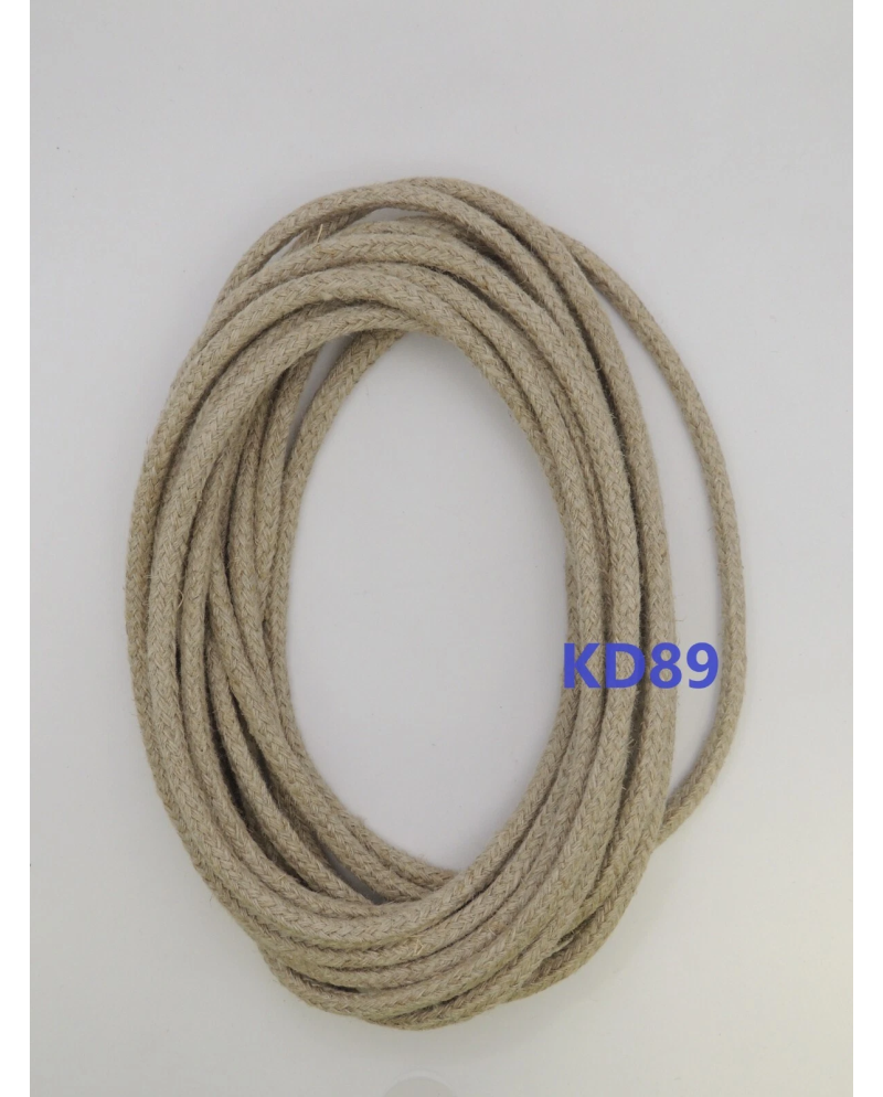 Corde tressée en chanvre naturel 5 mètres