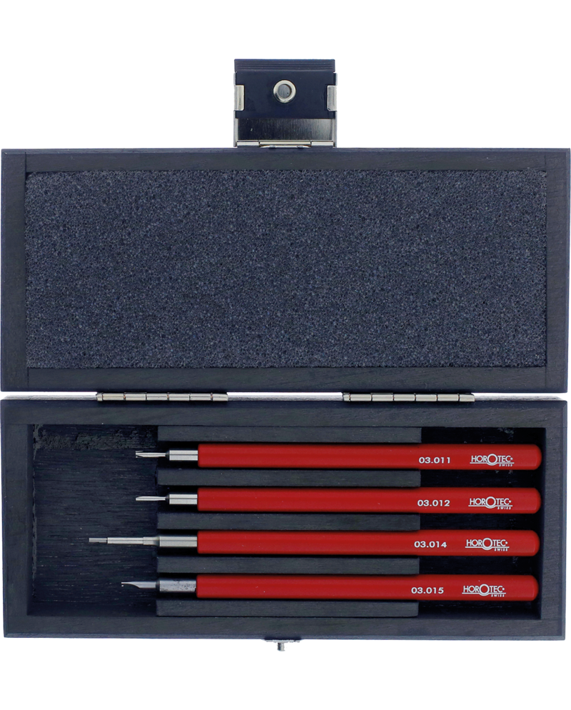 HOROTEC 03.019 – Assortiment en coffret de 4 outils spécialisés