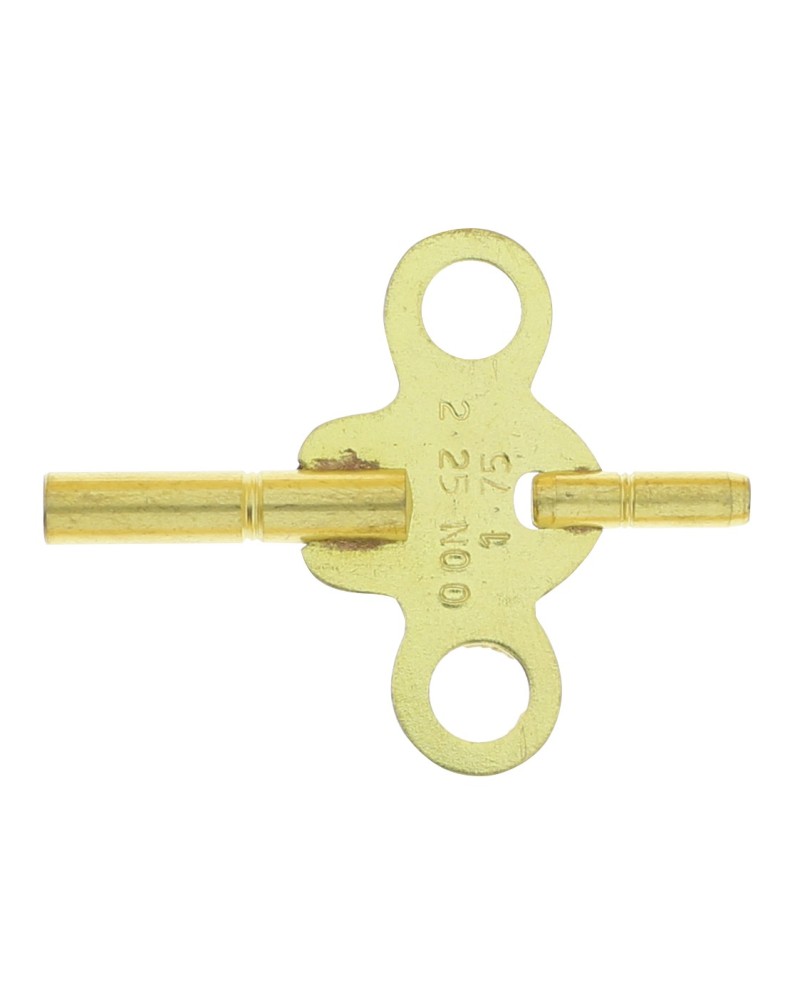 Clé DUO double pour pendule d’officier / de voyage