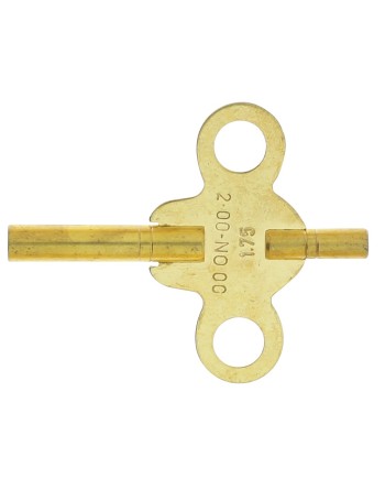 Clé DUO double pour pendule d’officier / de voyage