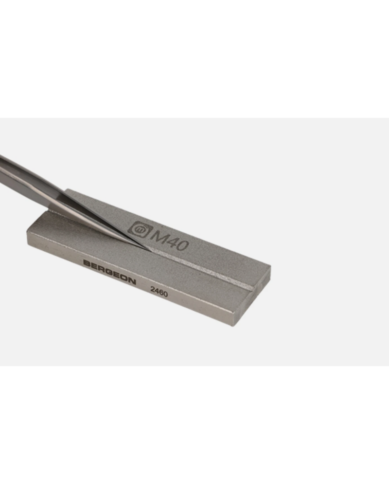BERGEON 2460 – Plaque d’affûtage pour pointes de brucelles