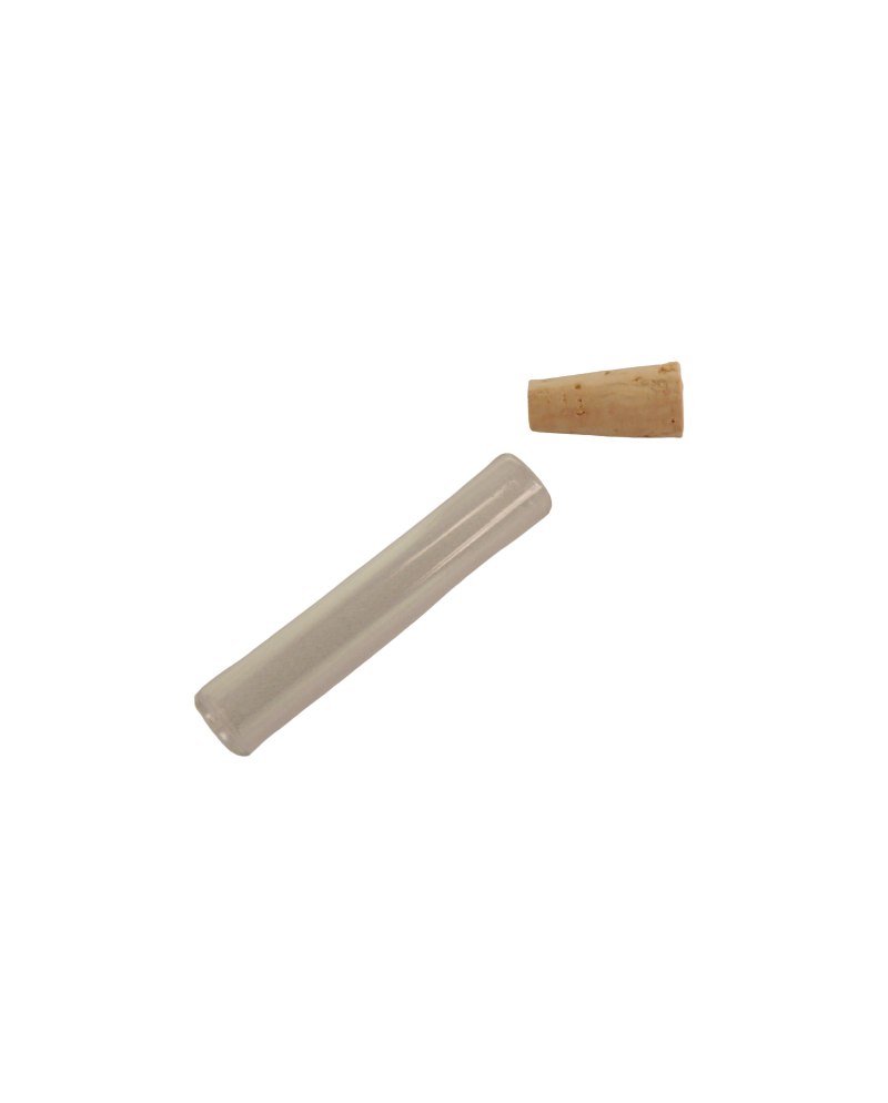 BERGEON 2954 - Tube en verre avec bouchon en liège