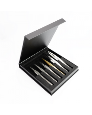 BERGEON 7027- Brucelles B-NOX en acier inoxydable de précision