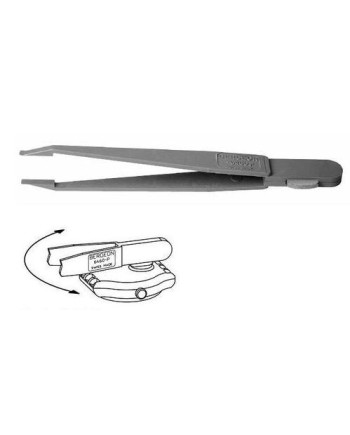 BERGEON 6460 / 6460-P - Brucelles en plastique pour piles 120 mm