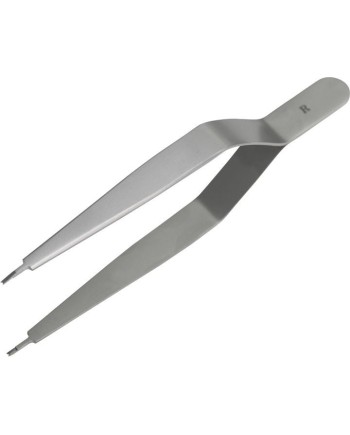 REGINE - Brucelles courbées pour bracelet métallique 120 mm