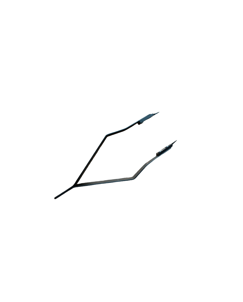 AUGUSTA  4122..120 - Brucelles pour pose et dépose des barrettes de bracelets avec fourches et vis d'avance