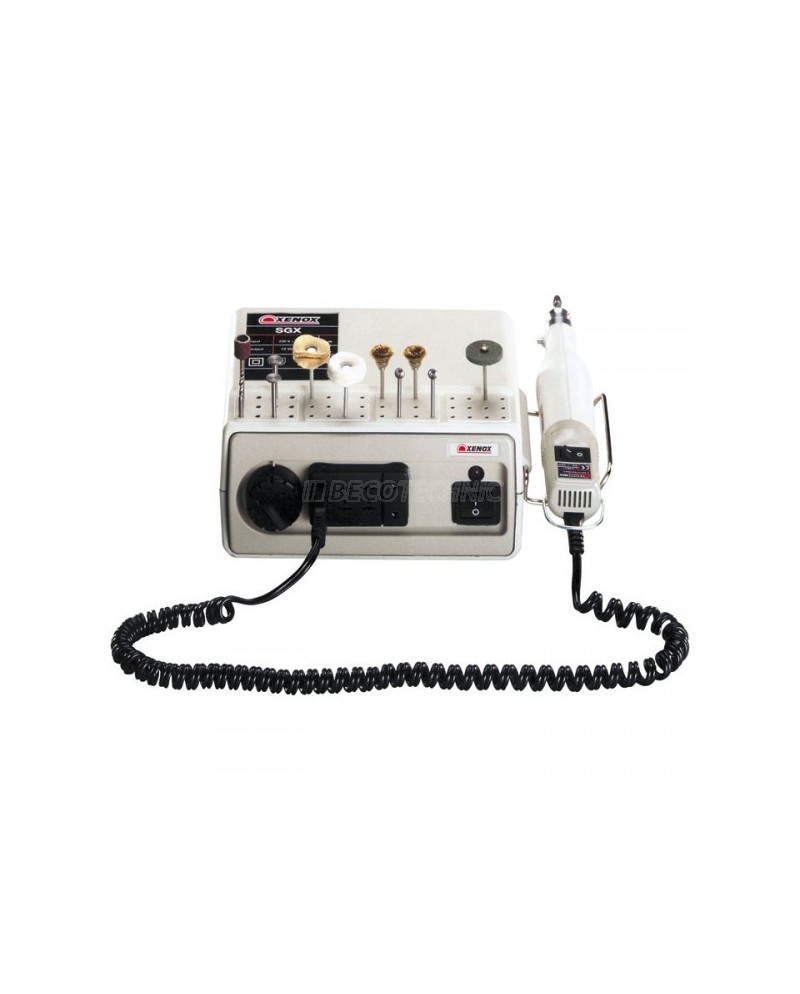 XENOX 311645 - Micromoteur de polissage avec pièce à main MHX et unité de commande SGX