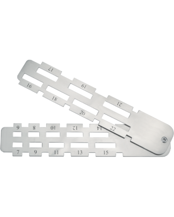 HOROTEC 15.004 / 15.007 - Outils pour mesurer la largeur des bracelets et entrecornes