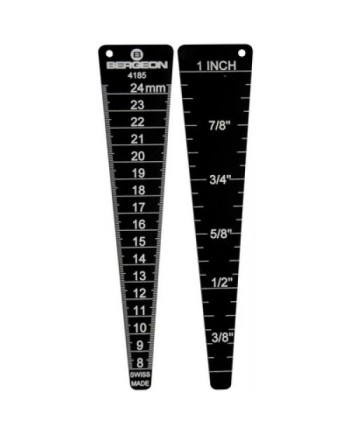 BERGEON 4185 - Calibre pour mesurer la distance des entre-cornes en aluminium
