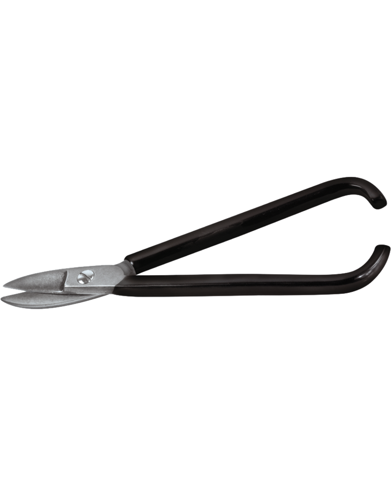 HOROTEC 11.501 / 11.550 - Cisaille en acier poli 175 mm droite ou courbée