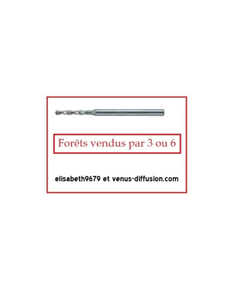 Forêts hélicoïdaux de précision pour perçage en horlogerie, bijouterie et mécanique