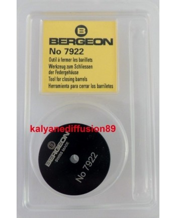 BERGEON 7922 - Outil professionnel pour fermer et assembler les barillets de montre