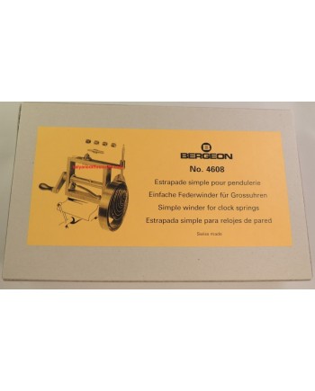 BERGEON 4608 - Estrapade simple pour remontage de ressorts de pendulerie