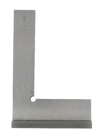 AUGUSTA - Équerre de précision en acier trempé avec butée