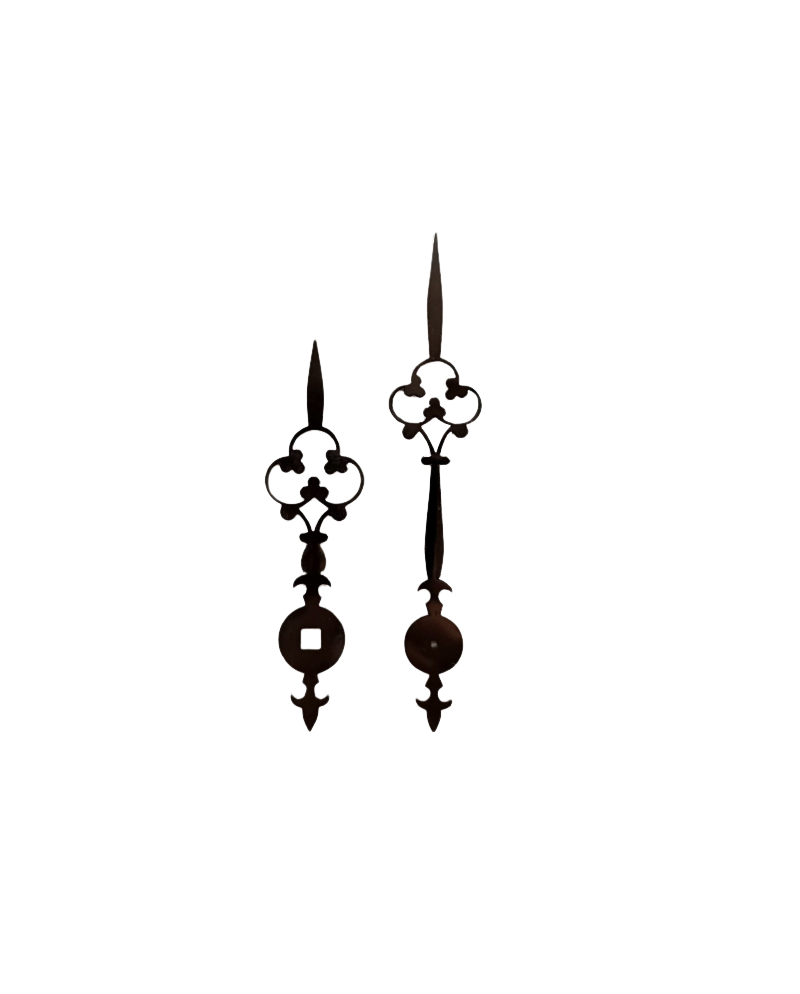 Aiguilles "trèfles" pour comtoise