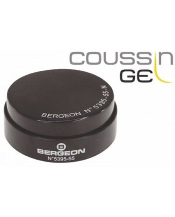 BERGEON 5395-55 / 5395-75 - Coussin d'emboîtage en gel transparent Ø 55 mm ou Ø 75 mm