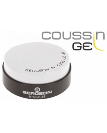 BERGEON 5395-55 / 5395-75 - Coussin d'emboîtage en gel transparent Ø 55 mm ou Ø 75 mm