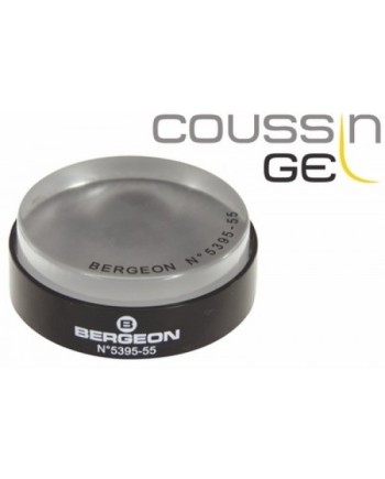 BERGEON 5395-55 / 5395-75 - Coussin d'emboîtage en gel transparent Ø 55 mm ou Ø 75 mm