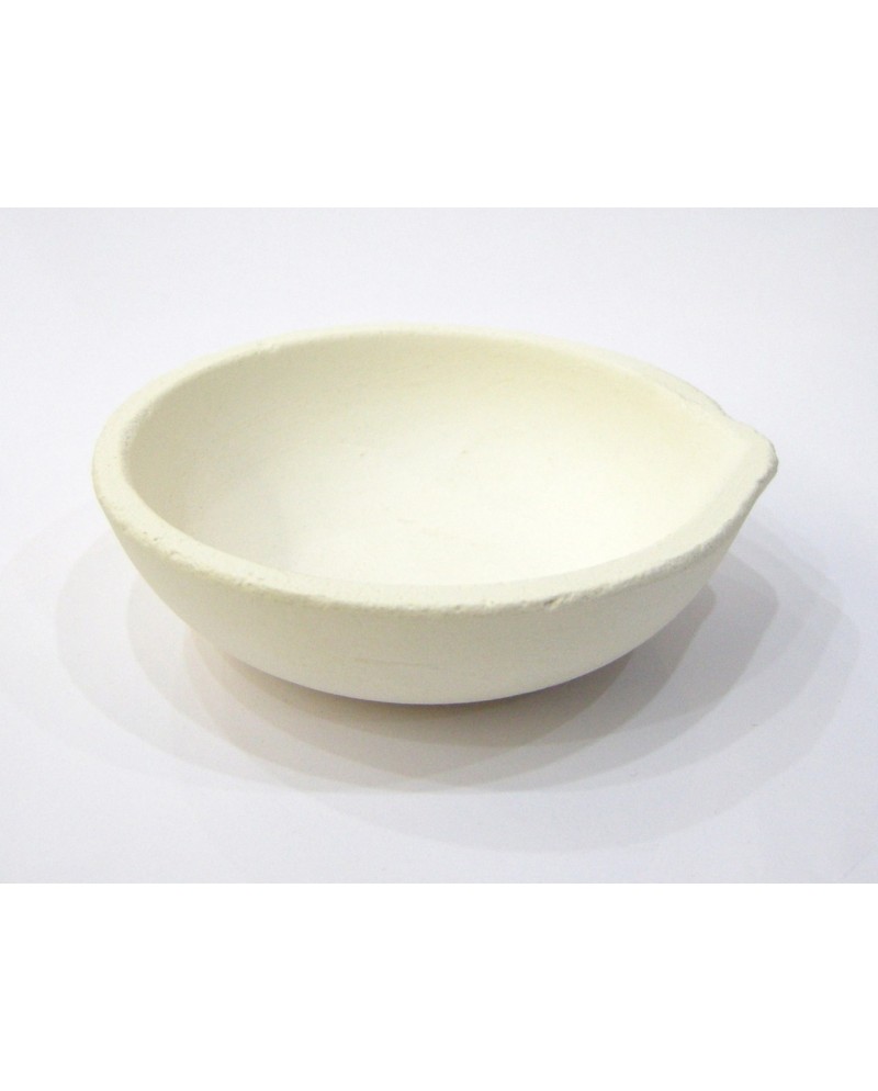 Creuset de bijoutier rond en silice haute température Ø 50 à 135 mm