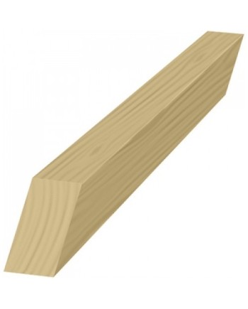 BERGEON 1588 - Bois d'étau en chêne 78 x 17 x 13 mm