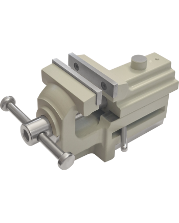 HOROTEC 08.104 - Étau d'horloger avec plaque de fixation en laiton mâchoires 50 mm