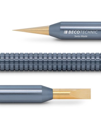 BECO TECHNIC 205925 - Outil multifonction en aluminium anodisé avec 2 pointes en laiton