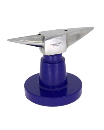 AUGUSTA - Enclume type bigorne en acier trempé sur socle en fonte