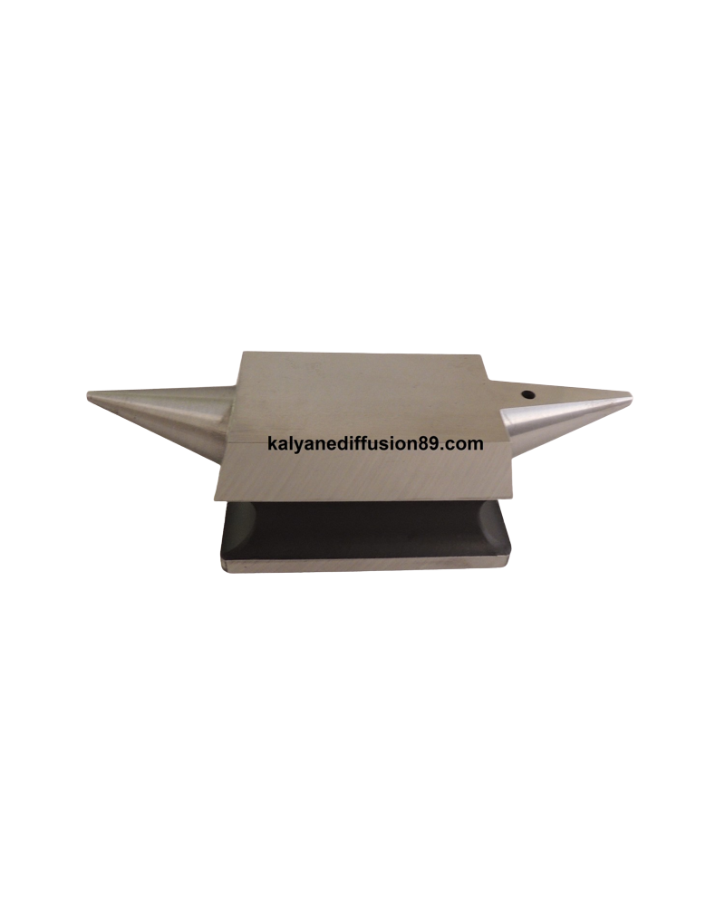 KD89 - Enclume d'horloger haute qualité en acier 115 x 31 x 39 mm