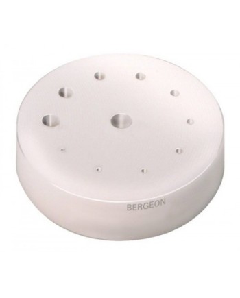 BERGEON 30110 / 30110-D - Plaque à trous Ø 35 mm en acier inox ou Delrin