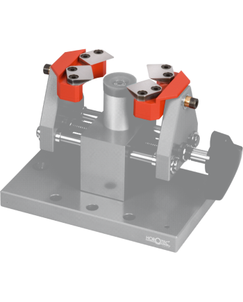 HOROTEC 07.115-F - Adaptateurs avec 2 lames poli miroir pour extracteur de lunettes