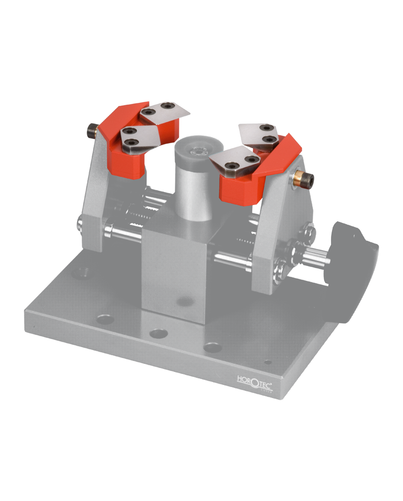 HOROTEC 07.115-F - Adaptateurs avec 2 lames poli miroir pour extracteur de lunettes