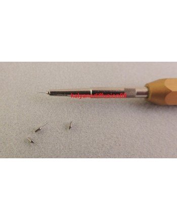 HOROTEC 17.003 - Pique-huile de précision Incabloc avec manche aluminium