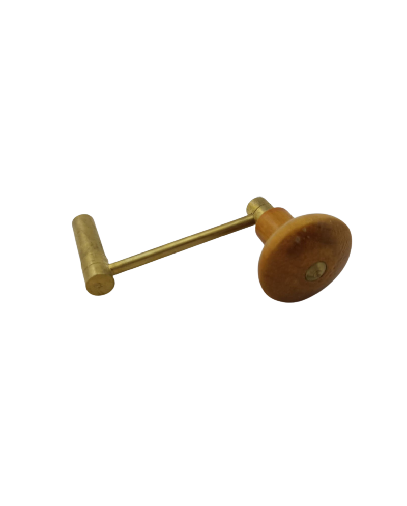 Clef manivelle, bois