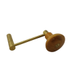 Clef manivelle, bois