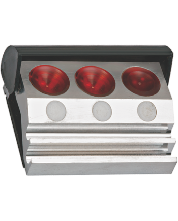 ECO - Huilier avec 3 godets et couvercle rabattable