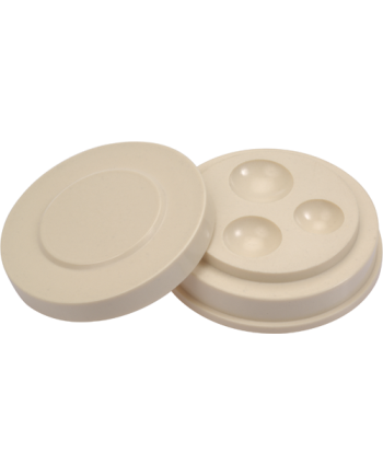 ECO - Huilier avec 3 compartiments et couvercle Ø 50 mm