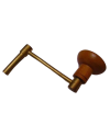Clef manivelle, bois