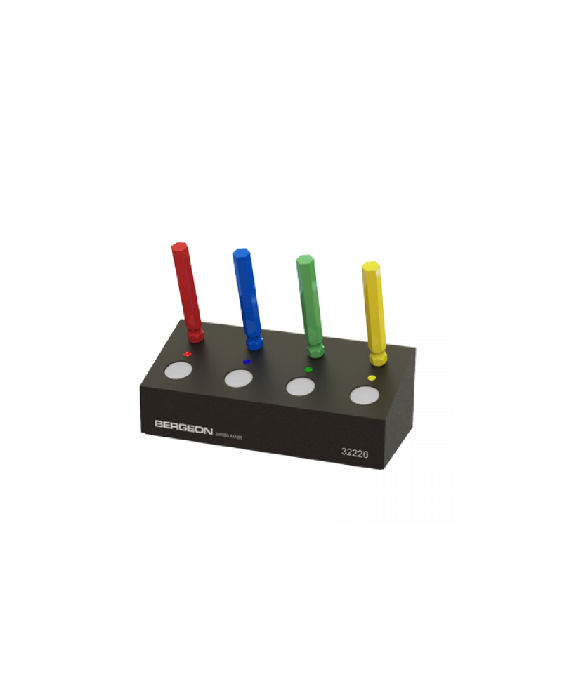 BERGEON 32226 - Socle avec 4 pique-huile