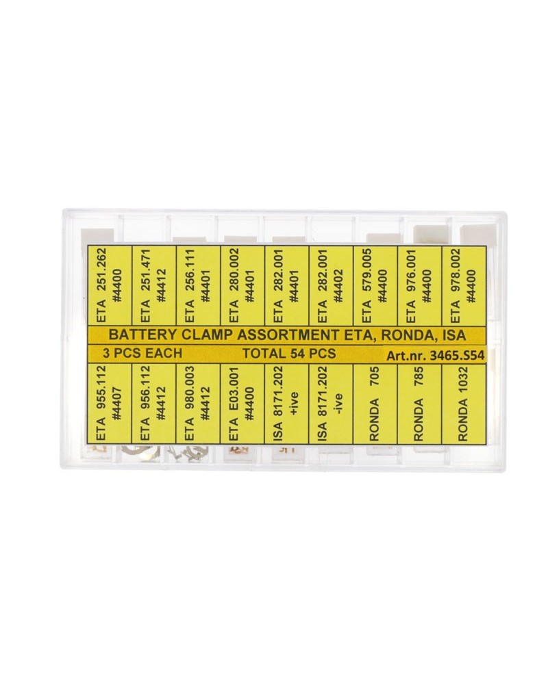 Assortiment de 50 brides de piles - AUGUSTA