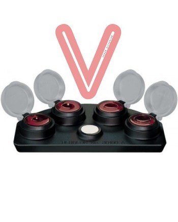 BERGEON 30180 - Huilier d'horloger avec 4 godets