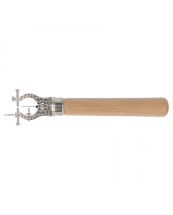 BERGEON 30548 - Huit-chiffre type lyre guilloché en laiton avec conserve-pivots empierrés