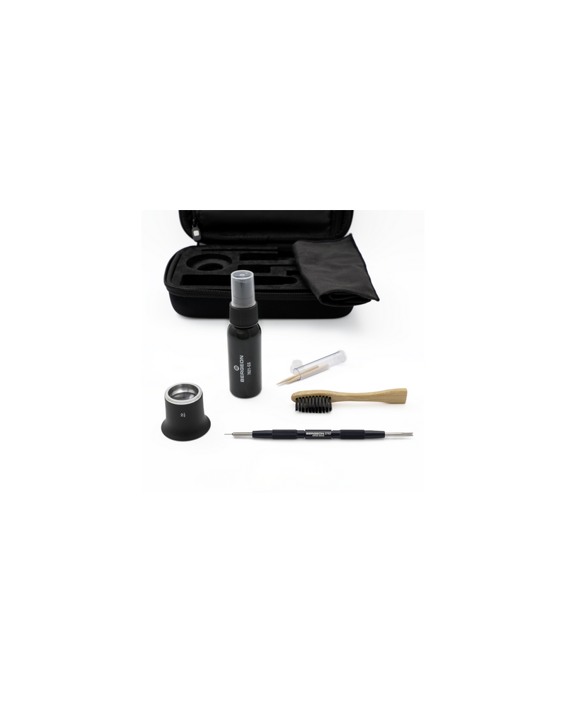 BERGEON 7821-TK3 - Kit de voyage Watch Care pour nettoyage et entretien de montre