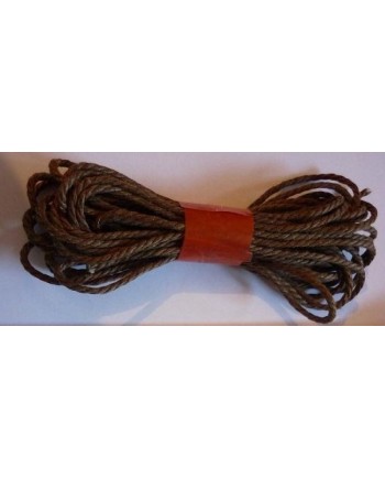 Corde de pendule Ø2 mm torsadée paraffinée – 5 mètres