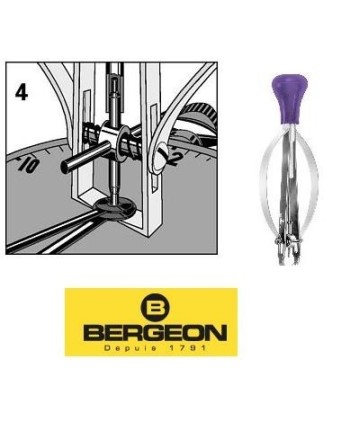 BERGEON 30669-4 - Outil Presto n°4 pour réveils